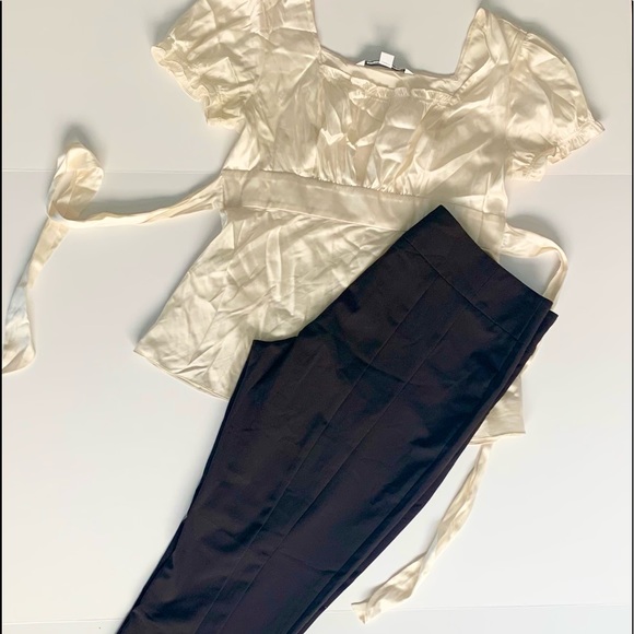 Express Size M Blouse Beige - Picture 5 of 5